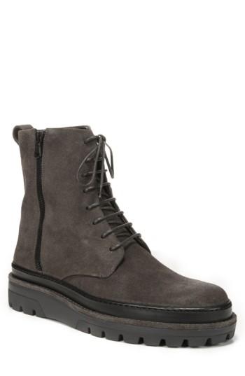 Men's Vince Edgar Plain Toe Boot M - Grey