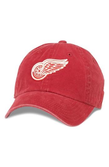 Men's American Needle New Raglan Nhl Cap - Red