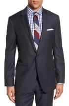 Men's J.crew Ludlow Trim Fit Solid Wool Sport Coat S - Blue