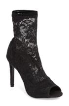 Women's Charles By Charles David Imaginary Lace Sock Bootie .5 M - Black