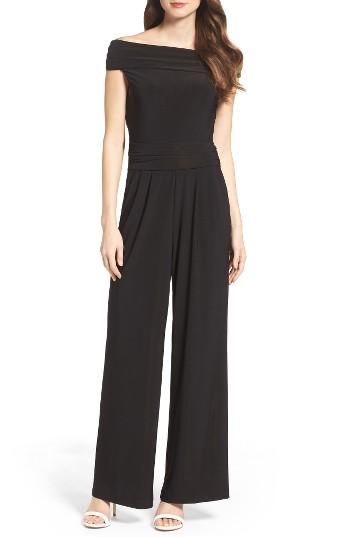 Women's Eliza J Off The Shoulder Jersey Jumpsuit