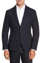Men's Flynt Classic Fit Cotton Blend Jersey Sport Coat R - Blue
