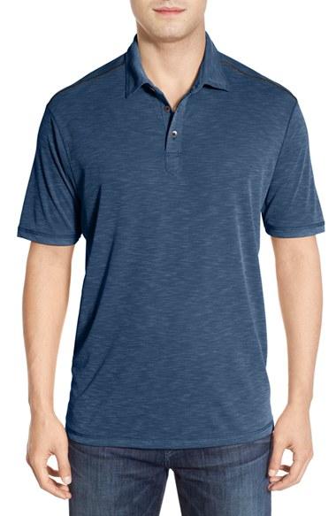 Men's Tommy Bahama 'new Paradise Around Spectator' Polo, Size - Blue