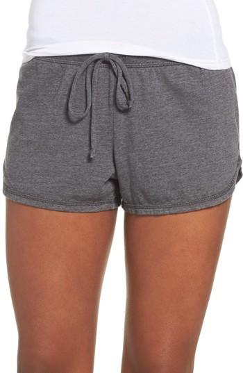 Women's Junk Food Dreamer Lounge Shorts - Burgundy