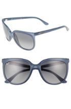 Women's Ray-ban Retro Cat Eye Sunglasses - Black/ Black