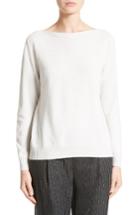 Women's Fabiana Filippi Wool, Silk & Cashmere Sweater Us / 38 It - White