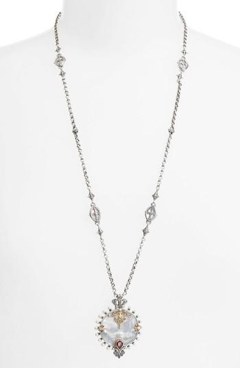 Women's Konstantino Sterling And Gold Pendant Necklace