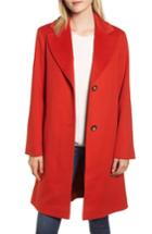 Women's Fleurette Loro Piana Wool Long Coat - Yellow