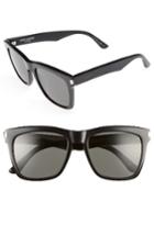 Women's Saint Laurent Devon 55mm Sunglasses - Black/ Grey