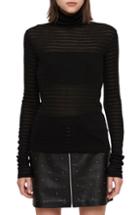 Women's Allsaints Esme Turtleneck Top - Black