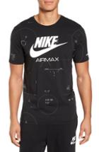 Men's Nike Nsw Air Max 2 T-shirt, Size - Black