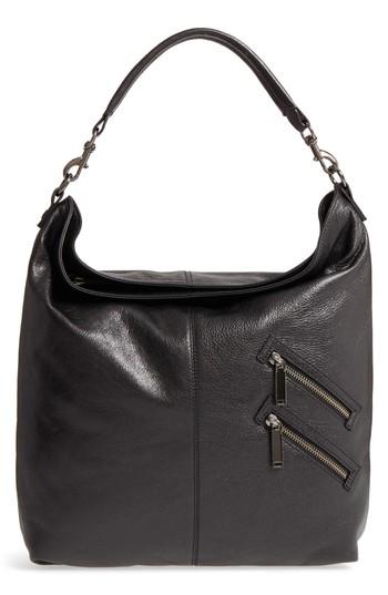 Rebecca Minkoff Large Jamie Convertible Leather Hobo - Black