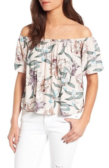 Women's Bp. Print Off The Shoulder Top