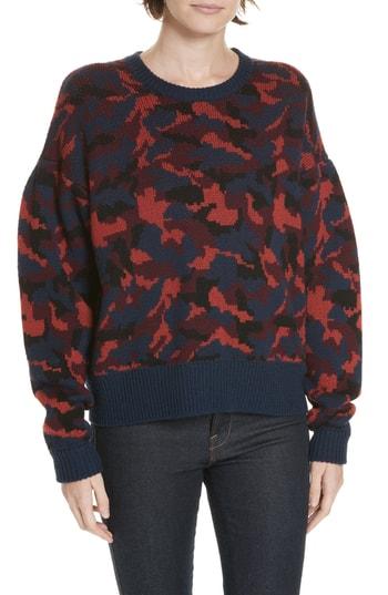 Women's Joie Brycen Merino Wool Sweater - Blue