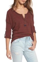 Women's Free People Beach Haven Tee - Red