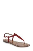 Women's Sam Edelman 'gigi' Sandal M - Red