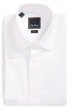 Men's David Donahue Trim Fit Solid Tuxedo Shirt