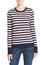 Women's Equipment Ondine Stripe Silk & Cashmere Sweater