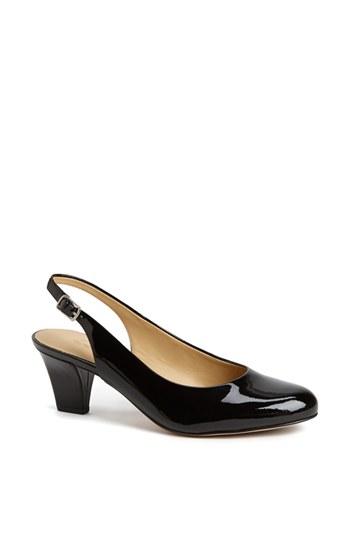Women's Trotters 'pella' Slingback Pump .5 N - Black