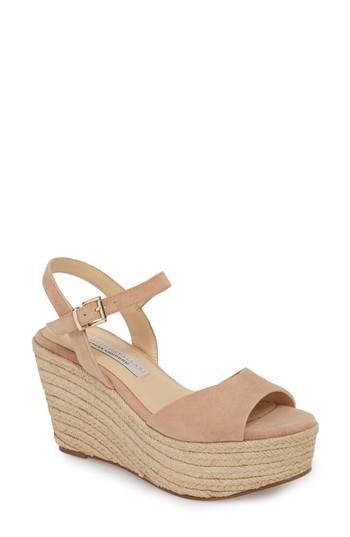Women's Kristin Cavallari Brandie Espadrille Wedge Sandal M - Beige