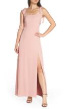 Women's Fame And Partners Tie Shoulder Gown