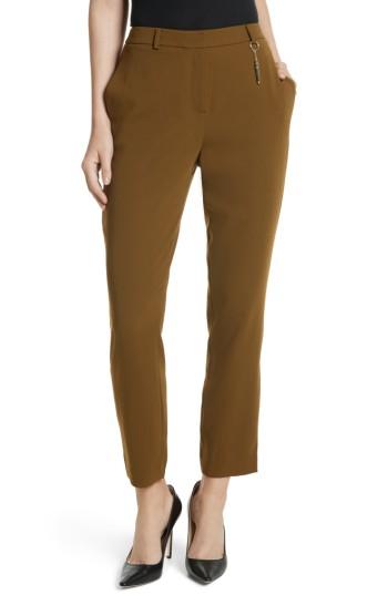 Women's Ted Baker London Baya Stripe Ankle Trousers - Beige