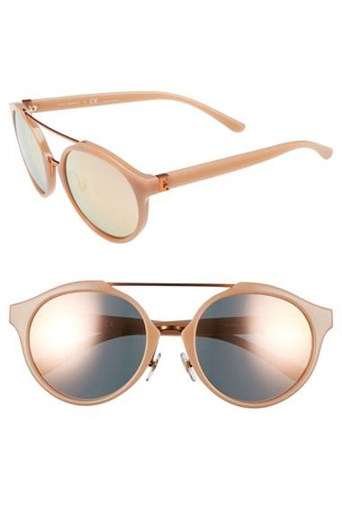 Women's Tory Burch 54mm Sunglasses - Rose Gold
