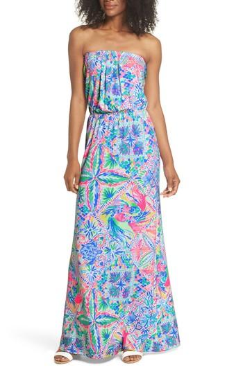 Women's Lilly Pulitzer Marlisa Maxi Dress, Size - Pink