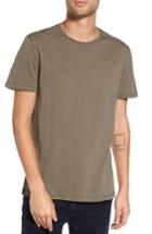 Men's Slate & Stone Solid T-shirt, Size - Green