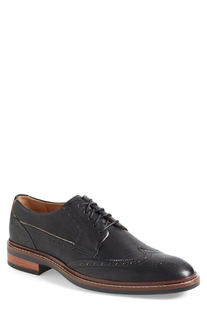 Men's Cole Haan Warren Welt Wingtip .5 M - Black