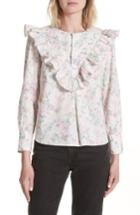 Women's La Vie Rebecca Taylor Rose Garden Top - Pink