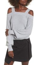 Women's The Fifth Label Lexi Cold Shoulder Sweater - Grey
