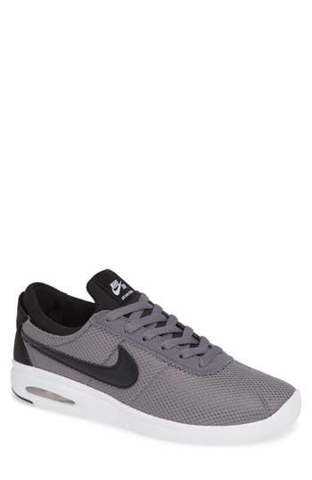 Men's Nike Sb Air Max Bruin Vapor Txt Skateboarding Sneaker .5 M - Grey