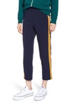 Women's Chloe & Katie Crop Track Pants - Blue