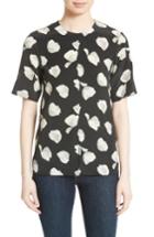 Women's Theory Edgara Harper Print Silk Top