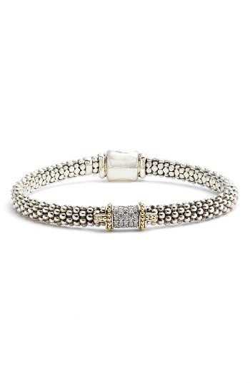 Women's Lagos Diamond Caviar Bracelet