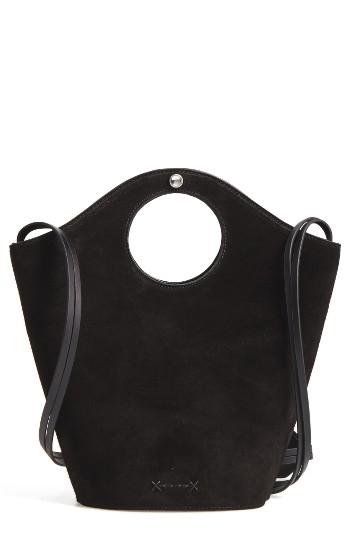 Elizabeth And James Small Market Leather & Suede Shopper -