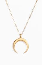 Women's Ten79la Crescent Moon Necklace
