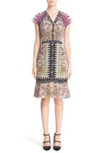 Women's Etro Ikat Paisley Print Silk Dress