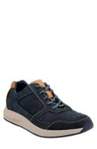 Men's Clarks Sirtis Mix Sneaker M - Blue