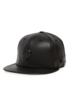 Men's New Era Nba Glossy Faux Leather Snapback Cap -