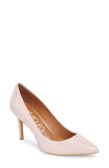 Women's Calvin Klein 'gayle' Pointy Toe Pump M - Green