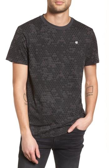 Men's G-star Raw Classic Hoc T-shirt - Burgundy