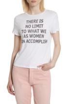 Women's Ao. La Cicely Graphic Tee - White