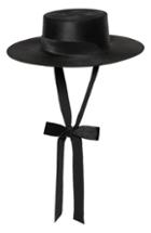 Women's Bijou Van Ness The Heiress Wool Bolero Hat - Black