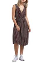 Women's Volcom Stone Resort Dress - Burgundy