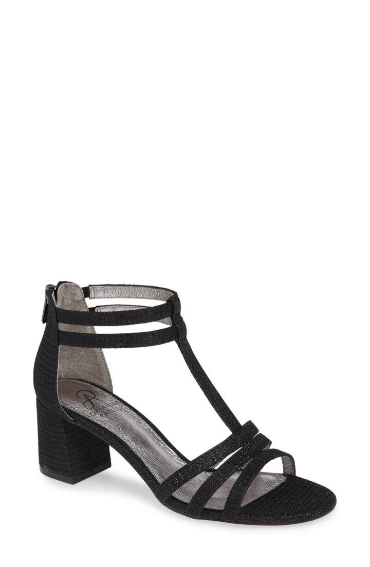 Women's Adrianna Papell Anella Block Heel Sandal M - Black