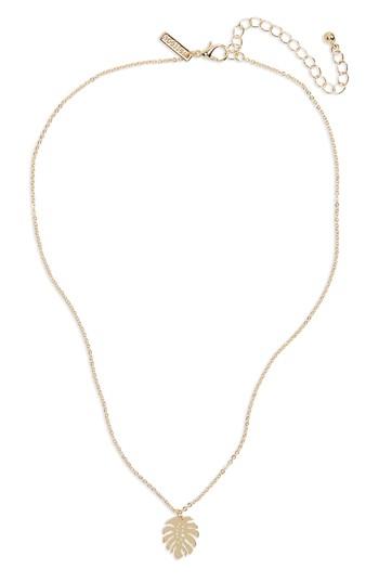 Women's Topshop Cheeseplant Ditsy Necklace