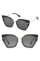 Women's Perverse Nordic Cat Eye Sunglasses - Black/ Gold