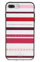 Kate Spade New York Jeweled Stripe Iphone 7/8 & 7/8 Case - Pink